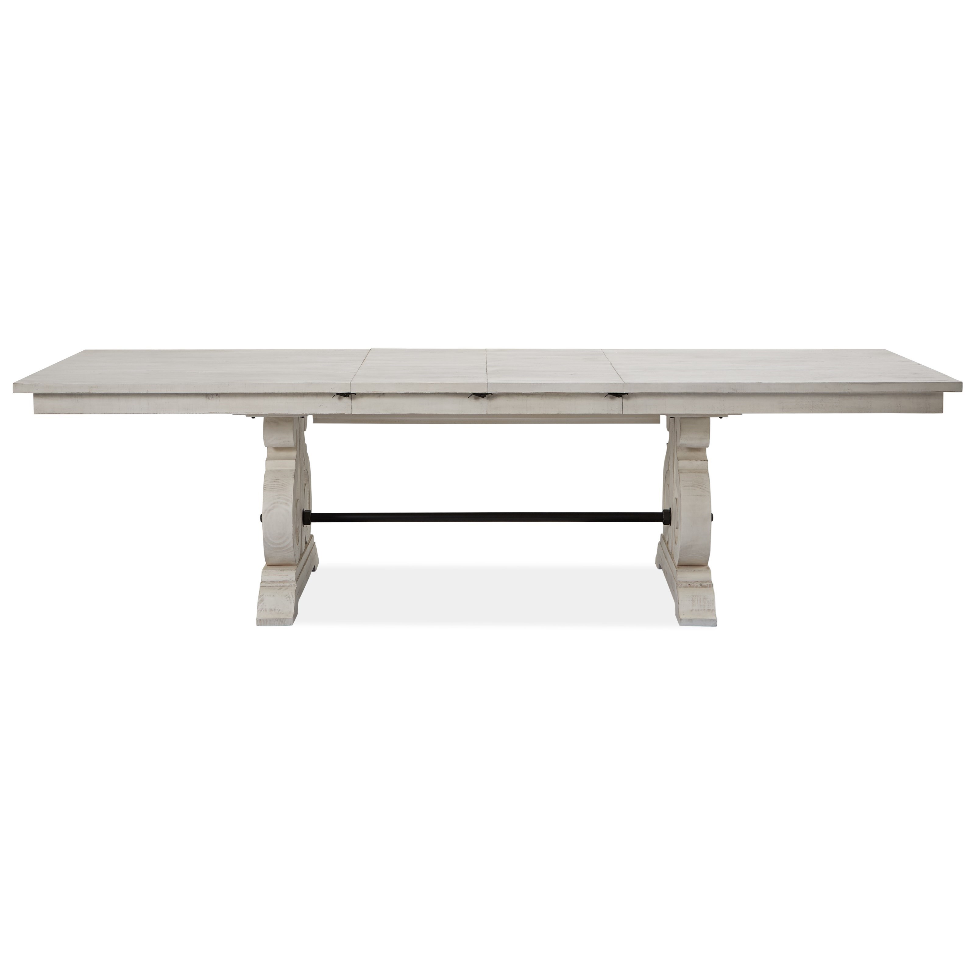 Magnussen Home Bronwyn Rectangular Farmhouse Dining Table with